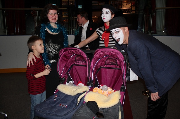 Новогодняя ночь в стиле Cirque du Soleil для презентации отеля Holiday Club Saimaa