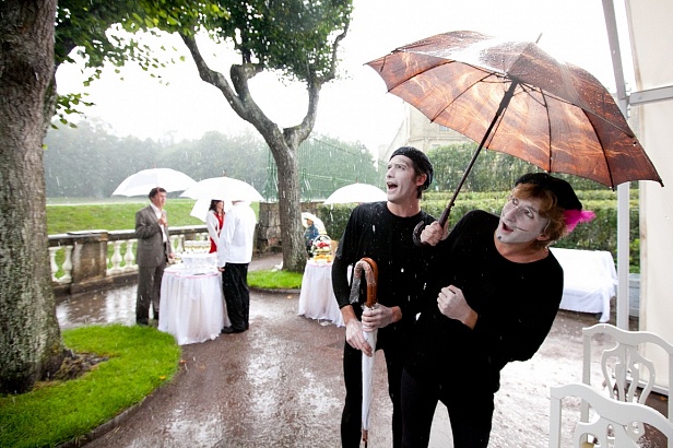 Свадьба Un amour de pluie в Гатчинском дворце